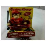 Curious George Doll with Radio Flyer Wagon