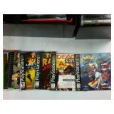 Large Lot of Play Station Games and Booklets  Over 30 games with cases  Titles include : Rally Cross  WF War Zone  Knockout Kings  Pro Wrestling  NASCAR  Medal of Honor + Tons More!