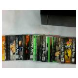 Large Lot of Play Station Games and Booklets  Over 30 games with cases  Titles include : Rally Cross  WF War Zone  Knockout Kings  Pro Wrestling  NASCAR  Medal of Honor + Tons More!