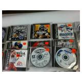 Large Lot of Play Station Games and Booklets  Over 30 games with cases  Titles include : Rally Cross  WF War Zone  Knockout Kings  Pro Wrestling  NASCAR  Medal of Honor + Tons More!