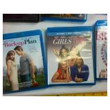 Large Lot of Dvds and 8 Blu Rays  The Post  Every Day  Bring it on  Big Hero Disney  Catch and Relase  John Wayne  Adam Sandler  50 Shades of Grey -More!