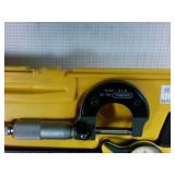 Nice Caliper and Micrometer Set  With punch  0-1 inch, 0-6 inch Like NIB