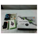 Drone with several phone cases