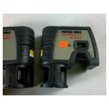 Lot of 2 Porter Cable Robo Toolz  Like New Lasers