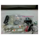 Lot of WII Accessories  Silicone covers  2 numchucks  2 remote charges  pack of stylus