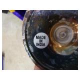 Baroque by Wallace Candle Holder with Silver Plated Goblets