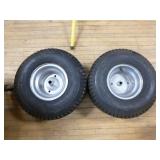 2 Carlisle Turf Save R/L Tires on Rims