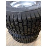 2 Carlisle Turf Save R/L Tires on Rims