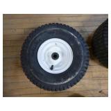 3 Lawn Mower Tires on Rims