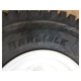 3 Lawn Mower Tires on Rims