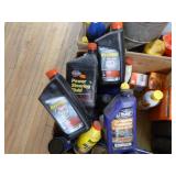 2 Boxes of Garage Liquids