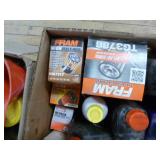 2 Boxes of Garage Liquids