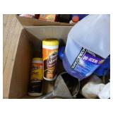 2 Boxes of Garage Liquids