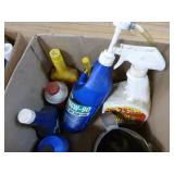2 Boxes of Garage Liquids