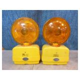 2 Visi-Flash Barricade Lights