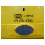 2 Visi-Flash Barricade Lights