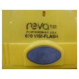 2 Visi-Flash Barricade Lights