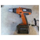 4 Cordless Black & Decker Power Tools with Batteries and Chargers