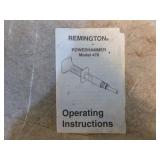 Remington Powder Actuated Tool