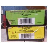 Fasteners, Nails and Screws