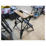 Workmate and Sawhorses