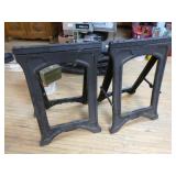 Workmate and Sawhorses