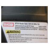 Ryobi Router and Table