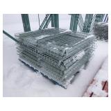 20 Pallet Racking 46" X 42" Wire Decks