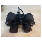 Coleman Heater and Binoculars