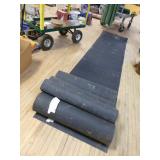 3 Rolls of Rubber Matting