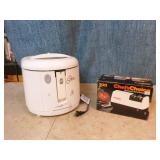 Deep Fryer and Hone Sharpener