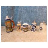 Beer Steins and Terry Redlin Mug