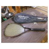 Tennis Bag with Rackets and Balls