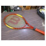 Tennis Bag with Rackets and Balls