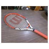 Tennis Bag with Rackets and Balls