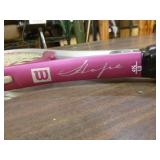 Tennis Bag with Rackets and Balls