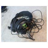 XBox with Controllers and Games