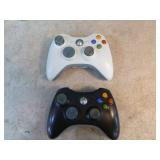 XBox with Controllers and Games