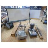 2 Overhead Projectors and Screens