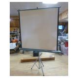 2 Overhead Projectors and Screens