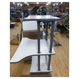 Computer Desk and Storage Cabinets