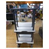 Computer Desk and Storage Cabinets