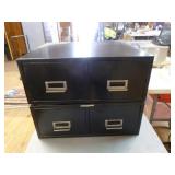 Computer Desk and Storage Cabinets