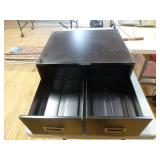 Computer Desk and Storage Cabinets