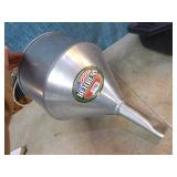 Garage Funnel and Oil Pan
