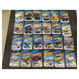 24 Hot Wheels