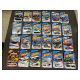 24 Hot Wheels