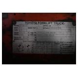 Toyota 5FGC15 Propane Forklift with Sideshift - 2700 Lb Capacity