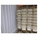 (47) Gold Chiavari Chairs...