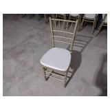 (40) Gold Chiavari Chairs...